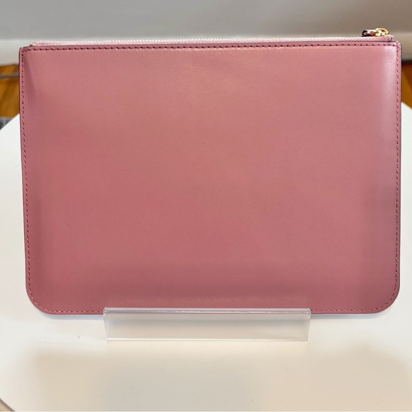 Kate Spade NWT Gia All the Buzz Clutch Butterfly Applique Dusty Peony MSRP $149